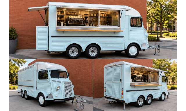 Coffee Carts and Benches Custom Custom Built