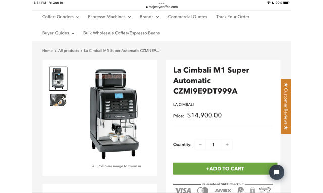Espresso Machines La Cimbali M1