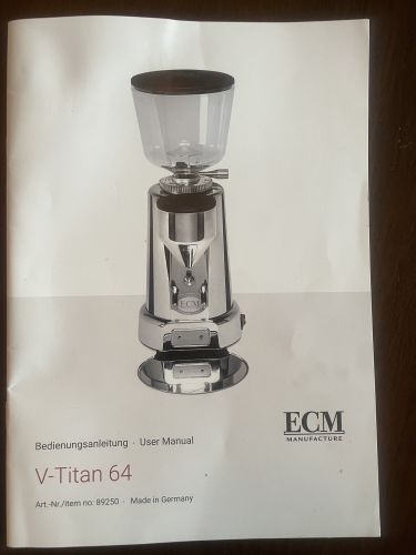 Espresso Machines ECM V-Titan 64