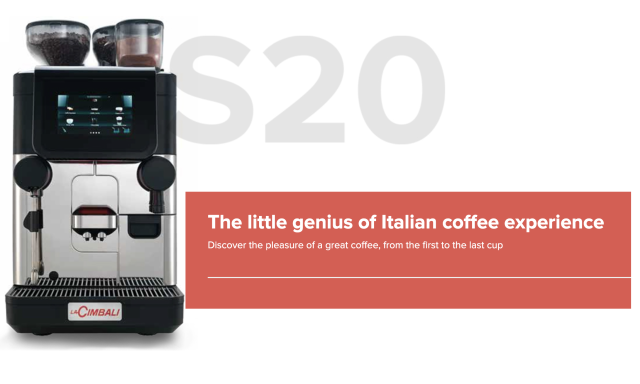 Super Automatic Machines CHIMBALI S20