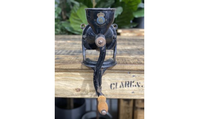 Vintage Equipment Husqvarna #45 1930’s Husqvarna No. 2 Bench Clamp Hand Coffee Grinder