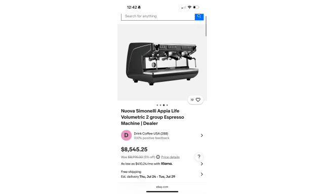 Espresso Machines Nuova Simonelli Appia II