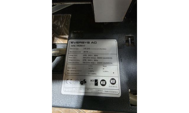 Espresso Machines Eversys  E'6