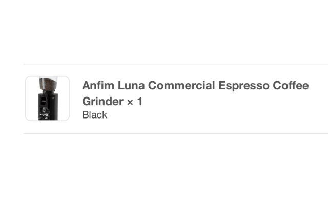 Espresso Grinders Anfim Anfim Luna Commercial Espresso Coffee Grinder