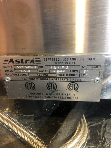 Steam Boilers Astra STS4800