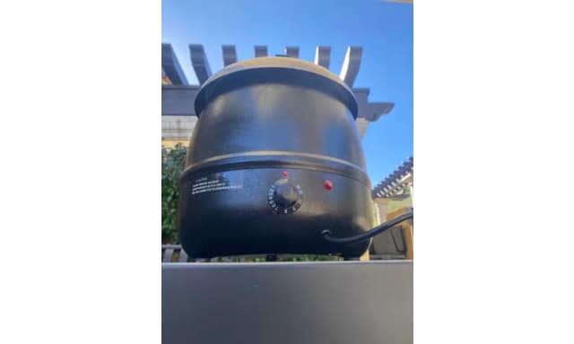 OTHER Avantco  11 Qt Black Electric Souple Kettle Warmer