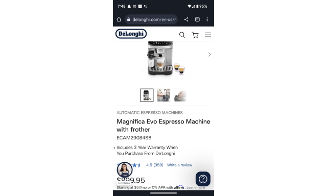 Espresso Machines Delonghi delonghi
