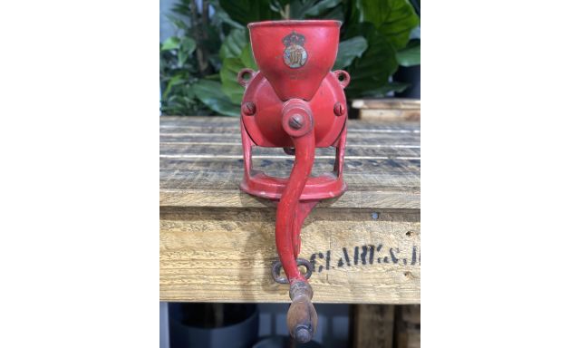 Vintage Equipment Husqvarna #17 1930’s Husqvarna No. 2 Bench Clamp Hand Coffee Grinder
